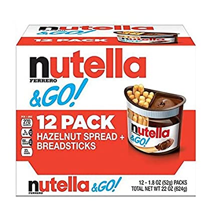 NUTELLA WITH BREADSTICKS & GO 12CT.