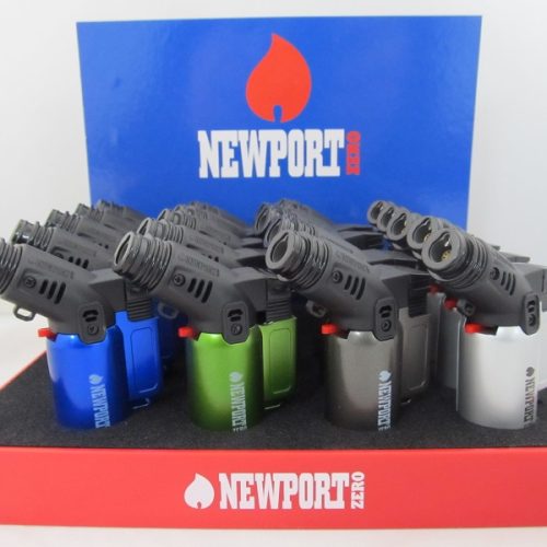 NEWPORT ZERO SMALL TORCH METALLIC 20CT. DISPLAY