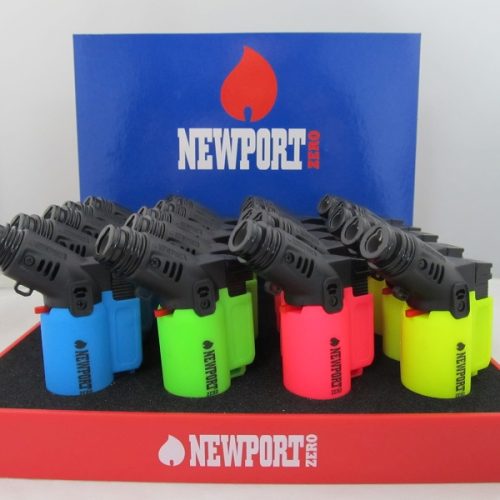 NEWPORT ZERO SMALL TORCH RUBBER 20CT. DISPLAY