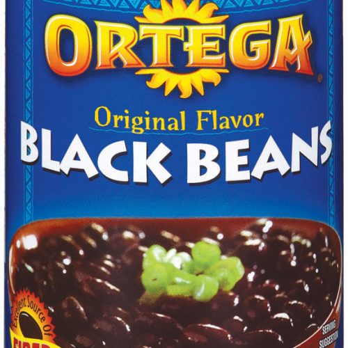 ORTEGA BLACK BEANS 15OZ. CAN