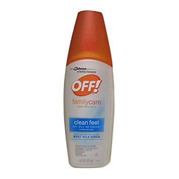 OFF! FAMILY CARE CLEAN FEEL 6OZ SPRAY BOTTLE