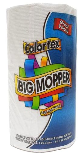 COLORTEX BIG MOPPER PAPER TOWELS 24CT.