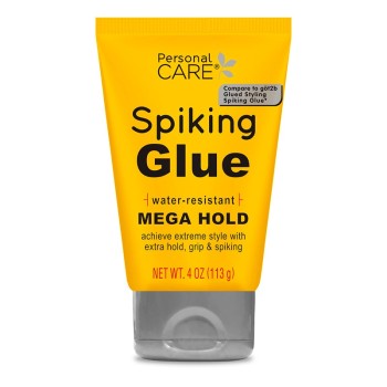 PERSONAL CARE HAIR SPIKING GLUE MEGA HOLD 4OZ. TUBE