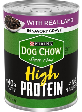 PURINA DOG CHOW LAMB IN GRAVY 13OZ. CAN