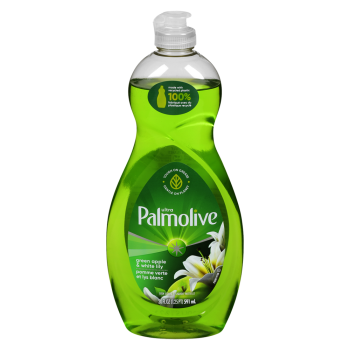 PALMOLIVE DISH SOAP GREEN APPLE & WHITE LILY 20OZ.