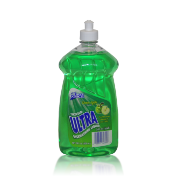 FIRST FORCE DISH LIQUID GREEN APPLE 28OZ. BOTTLES