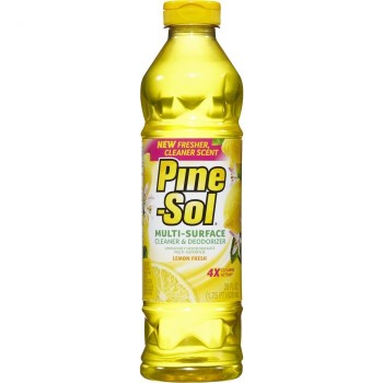 PINE-SOL LEMON FRESH CLEANER 28OZ...BOTTLE.