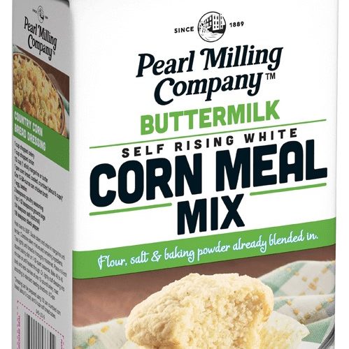 PEARL MILLING BUTTERMILK CORN MEAL MIX 2LBS BOX.