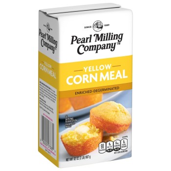 PEARL MILLING YELLOW CORN MEAL MIX 2LBS BOX.