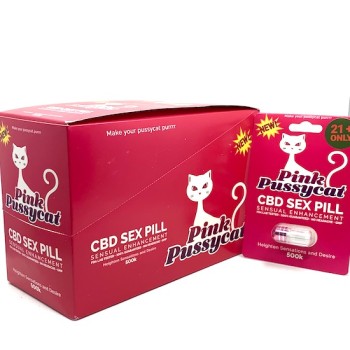 PINK PUSSYCAT CBD FEMALE SENSUAL ENHANCEMENT 24/1CT BOX