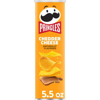 PRINGLES CHEDDAR 5.5OZ. CAN