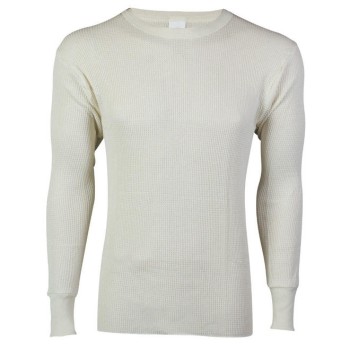THERMAL SHIRT WHITE 6X LARGE 6 PK.
