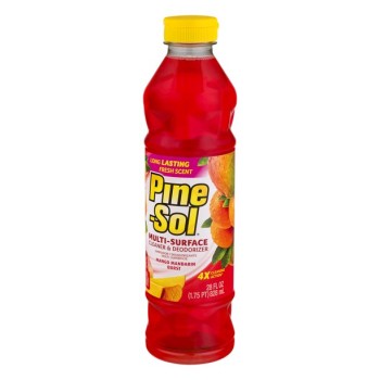 PINE-SOL MANDARIN CLEANER 28OZ. BOTTLE.