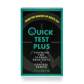 QUICK TEST PLUS TWO (10 PANEL) TESTS 1/3OZ. BOX