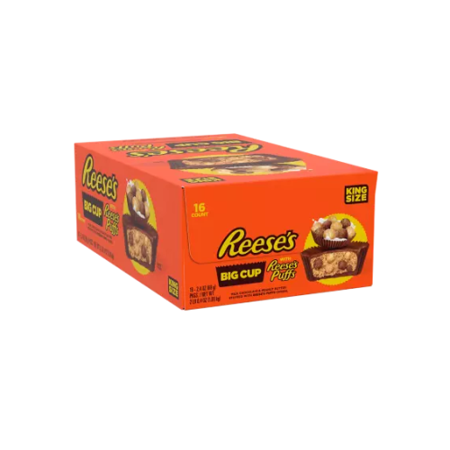 REESE'S BIG CUP W/REESE'S PUFFS 16CT. BOX