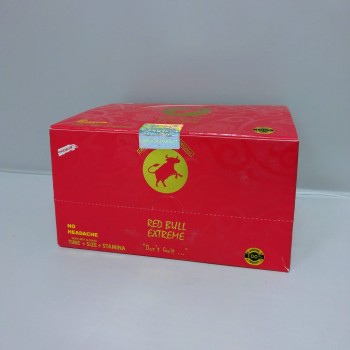 RED BULL EXTREME SHOTS 12CT. BOX.