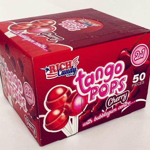 RICH CANDY TANGO POPS CHERRY 50CT. BOX
