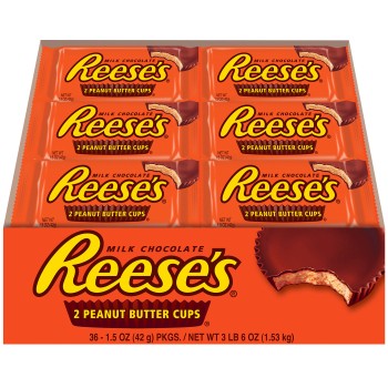 REESE'S PEANUT BUTTER CUPS 36CT. BOX