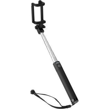 BLACK SELFIE STICK IN COUNTER DISPLAY 12PK.