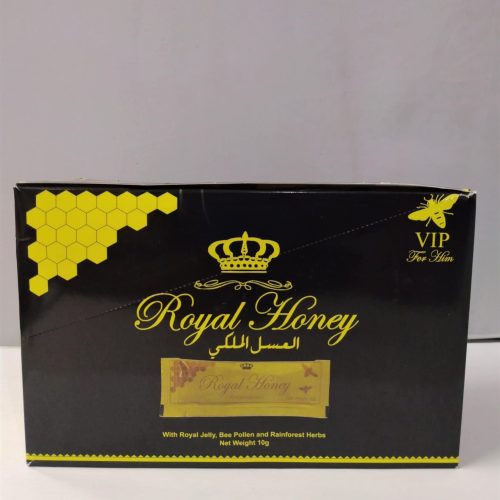 ROYAL HONEY HANGING CARD BLACK BOX 24CT. BOX