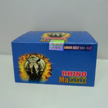 RHINO MAXXX SHOTS 12CT. BOX.