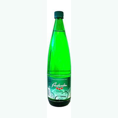 RADENSKA MINERAL WATER 12/110Z. GLASS BTLS.