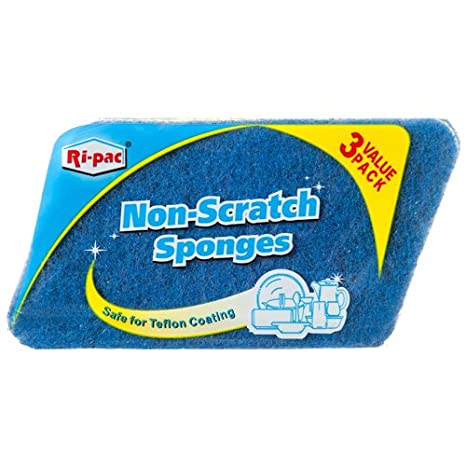 RI-PAC NON-SCRATCH SPONGE 3PK.