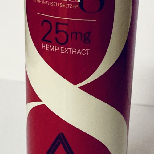SELTZER DELTA 8 SODA BLACK CHERRY 24CT. CASE