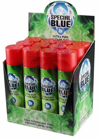 SPECIAL BLUE 5X BUTANE 12CT BOX.