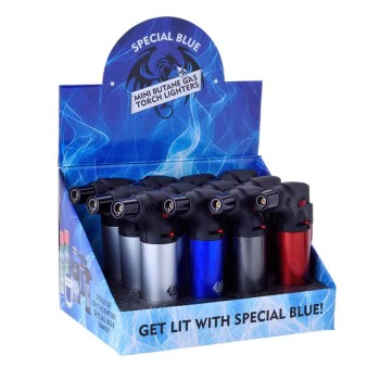 SPECIAL BLUE BERNIE METAL LIGHTER DISPLAY 12CT. BOX.