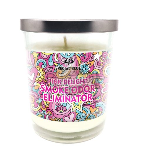 SPECIAL BLUE CANDLE PINK DELIGHT 1CT.