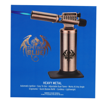 SPECIAL BLUE HEAVY METAL TORCH BRONZE 1CT.
