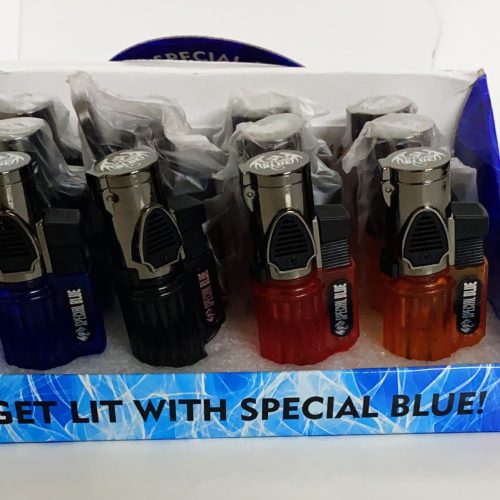 SPECIAL BLUE MOMBA PLASTIC LIGHTER 12CT DISPLAY