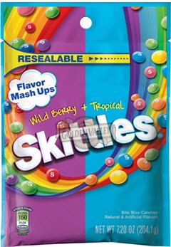 SKITTLES BERRY/TROPICAL 7.2OZ. BAG