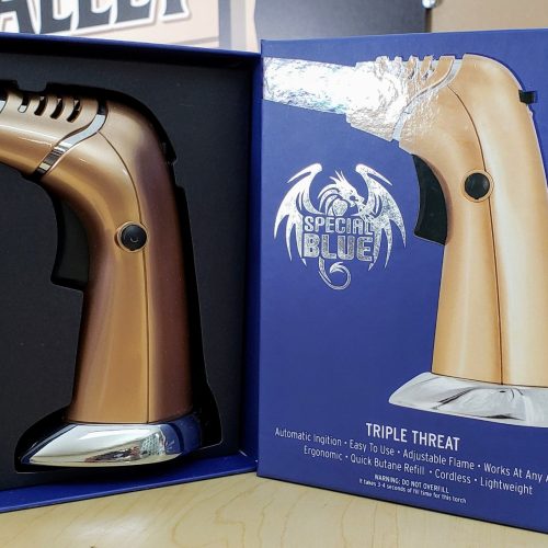 SPECIAL BLUE TRIPLE THREAT TORCH GOLD 1CT.