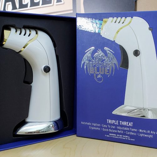 SPECIAL BLUE TRIPLE THREAT TORCH WHITE 1CT.