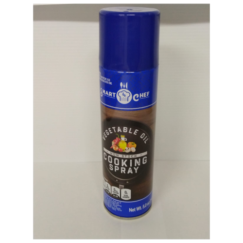 SMART CHEF COOKING SPRAY VEGETABLE OIL 5OZ. CAN