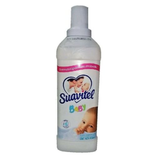 SUAVITEL FABRIC SOFTNER BABY 850ML BOTTLE.