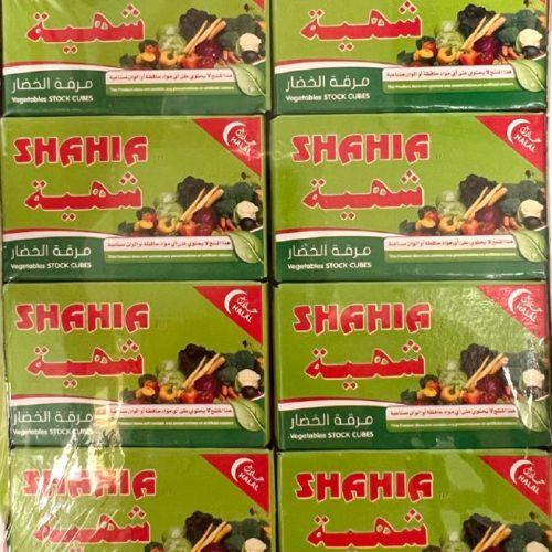 SHAHIA HALAL VEGETABLE, BOUILLON 24CT.