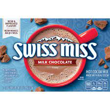 SWISS MISS MILK CHOCOLATE HOT COCOA MIX. 6PK.