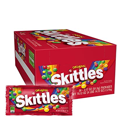 SKITTLES ORIGINAL 36CT. BOX