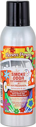SMOKE ODOR SPRAY FLOWER POWER 7OZ. -YEAR-ROUND-