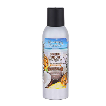 SMOKE ODOR SPRAY PINEAPPLE COCONUT 7OZ. -YEAR-ROUND-