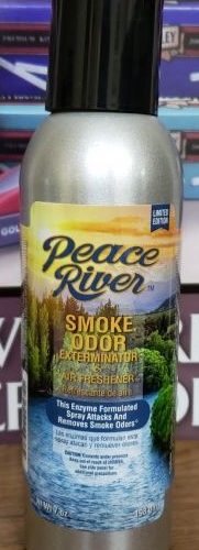 SMOKE ODOR SPRAY PEACE RIVER 1CT -SEASONAL ITEM-