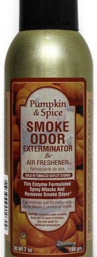 SMOKE ODOR SPRAY PUMPKIN & SPICE 7OZ. -SEASONAL ITEM-