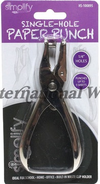 SIMPLIFY PAPER PUNCH CT.