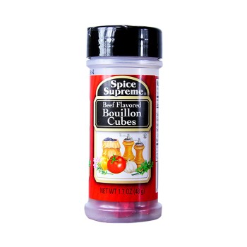 SPICE SUPREME BEEF BOUILLION CUBES 2.13OZ.