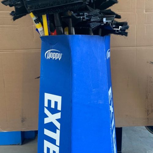 SUPER SNOW BRUSH WITH 48" EXTENSION DISPLAY 20CT.