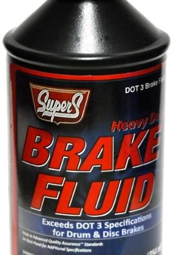 SUPER S BRAKE FLUID (DOT3) 12OZ BOTTLES