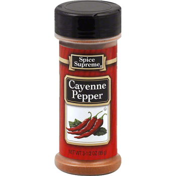 SPICE SUPREME CAYENNE PEPER 4OZ.